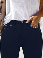Women's Black High-Waisted Skinny Jeans