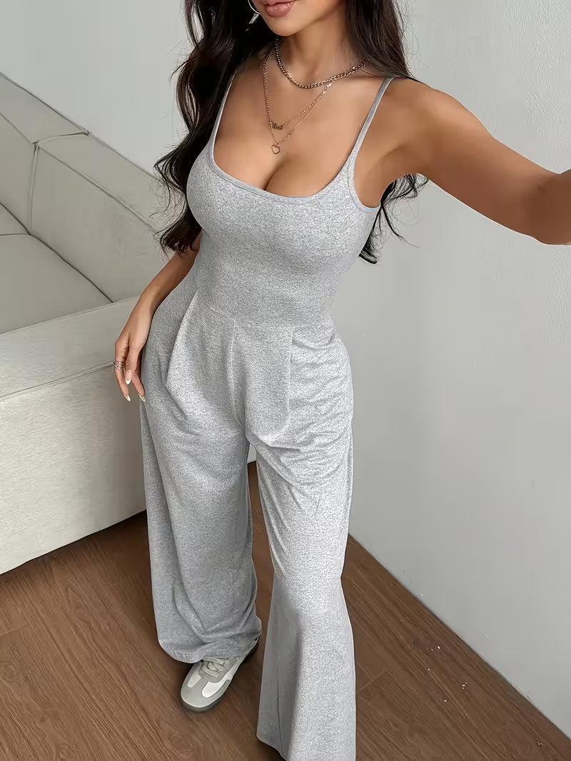 Women's Casual Sleeveless Jumpsuit