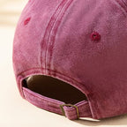 Women's Coconut Tree Print Distressed Baseball Cap