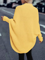 Women's Elegant Mid-Length Cardigan Coat