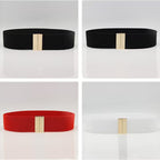 Women's Wide Elastic Stretch Waist Belt