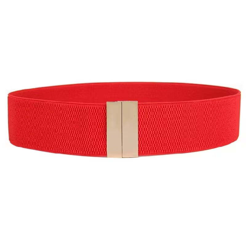 Women's Wide Elastic Stretch Waist Belt