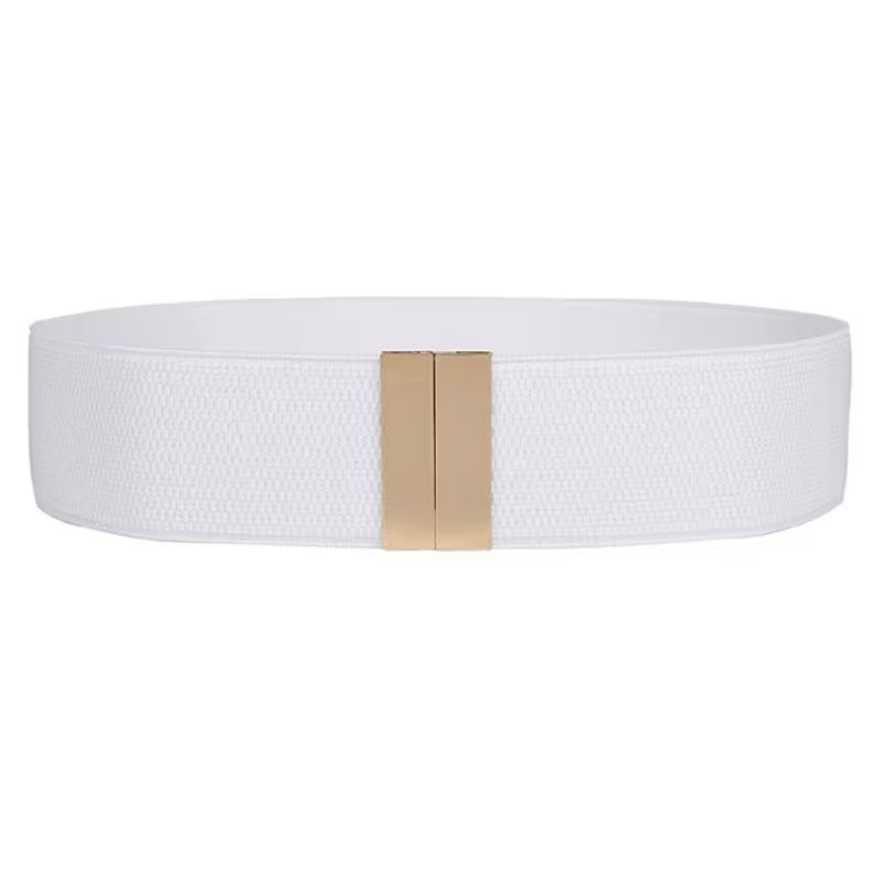 Women's Wide Elastic Stretch Waist Belt