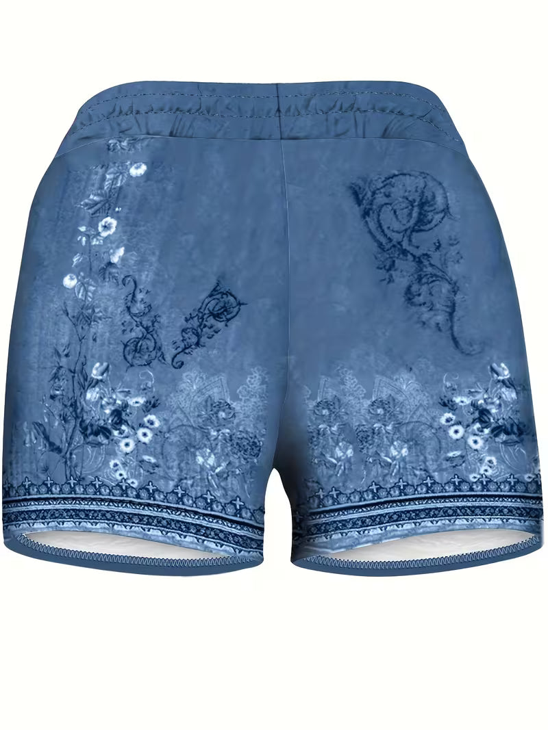 Women's Drawstring Elastic Waist Shorts