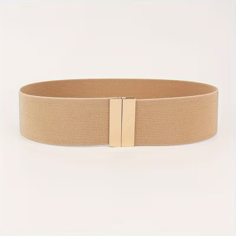 Women's Wide Elastic Stretch Waist Belt