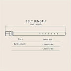Women's Distressed PU Buckle Belt