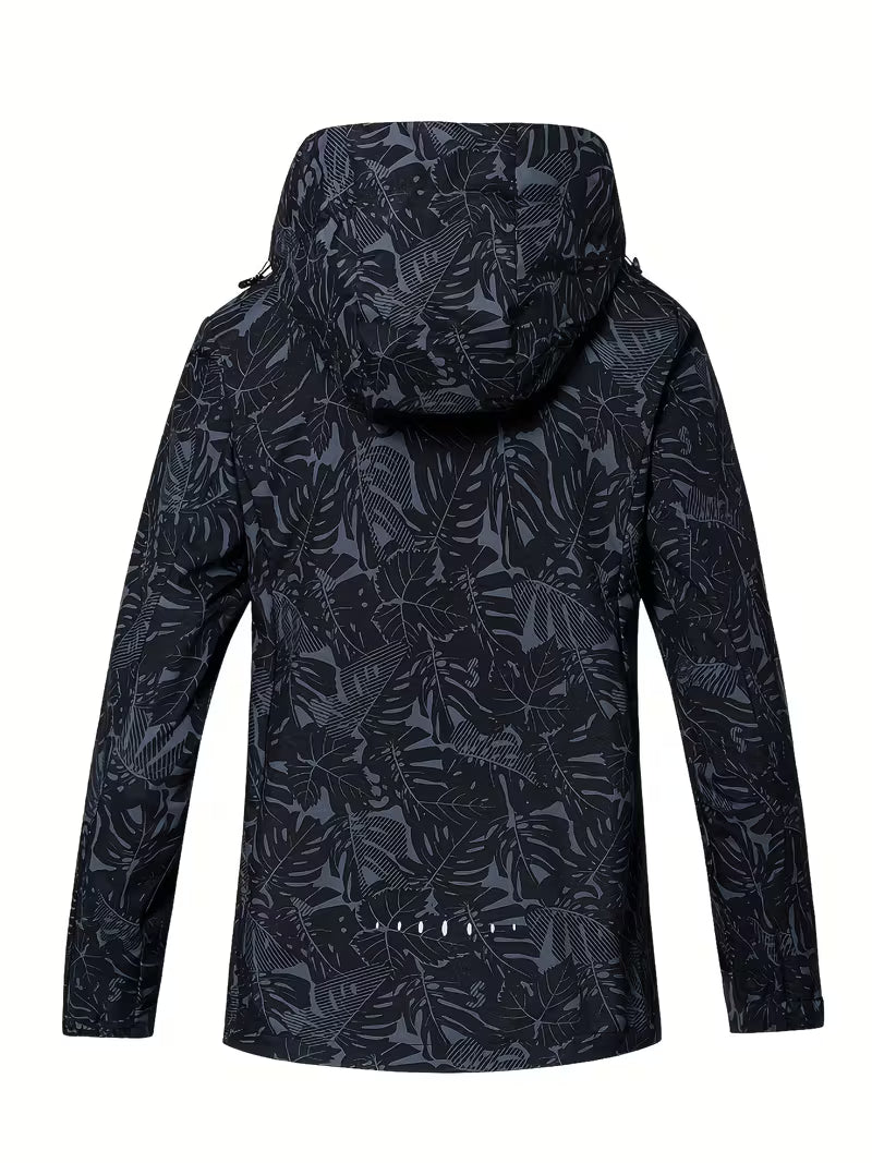 Women's Full-Zip Lightweight Outdoor Hiking Jacket