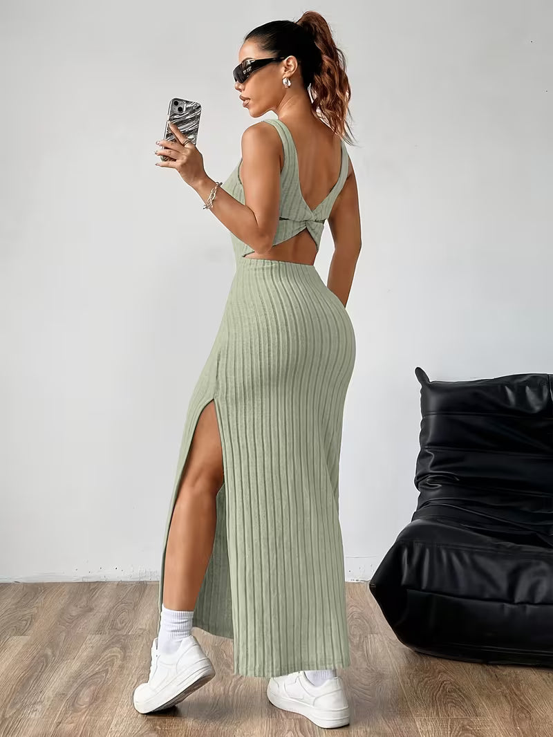 Women's Backless Tank Dress
