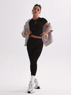 Women's Fitted Fitness Two-Piece Set