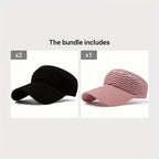 Women's Water Ripple Fold Visor Hat