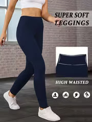 Women's Super Soft High-Waist Tummy Control Leggings