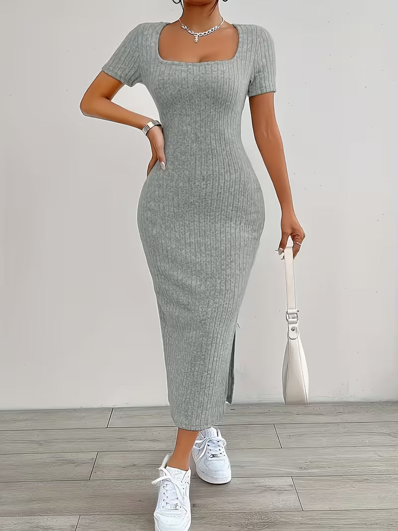 Women's Elegant Long Slit Dress