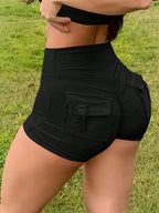 Women's Y2K Style Fitted Short Shorts