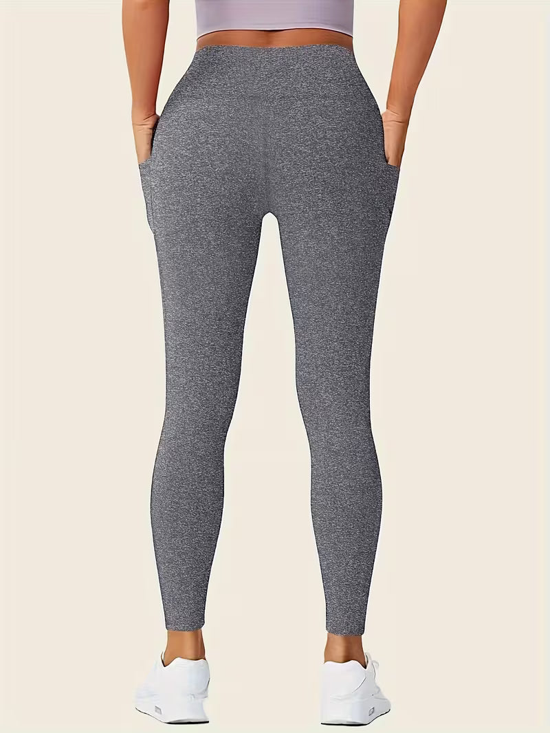 Women's High-Waisted Double Pocket Leggings