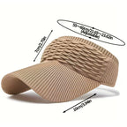 Women's Water Ripple Fold Visor Hat