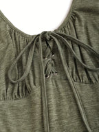 Women's Metal Eyelet Camisole Dress
