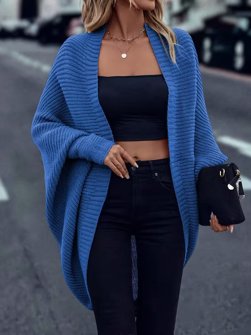 Women's Elegant Mid-Length Cardigan Coat