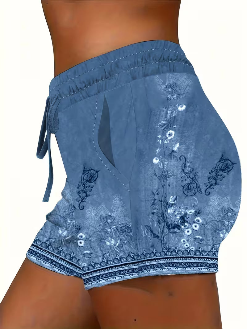Women's Drawstring Elastic Waist Shorts