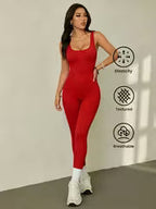 Women's Tummy Control Seamless Ribbed Shapewear Bodysuit