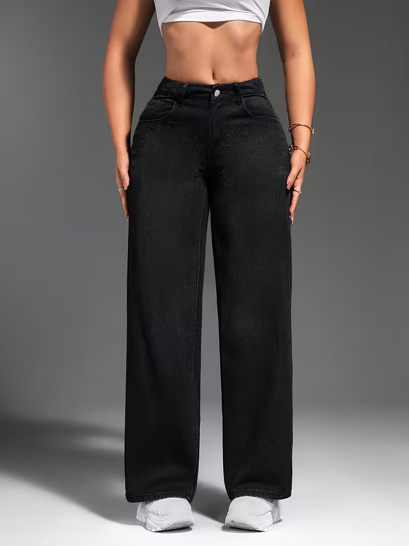 Women's Loose Wide-Leg Long Pants