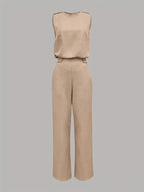Women's Sleeveless Tank Top & Long Pants Set