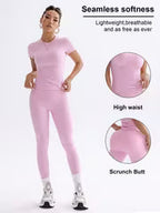Women's Fitted Fitness Two-Piece Set