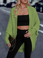 Women's Elegant Mid-Length Cardigan Coat