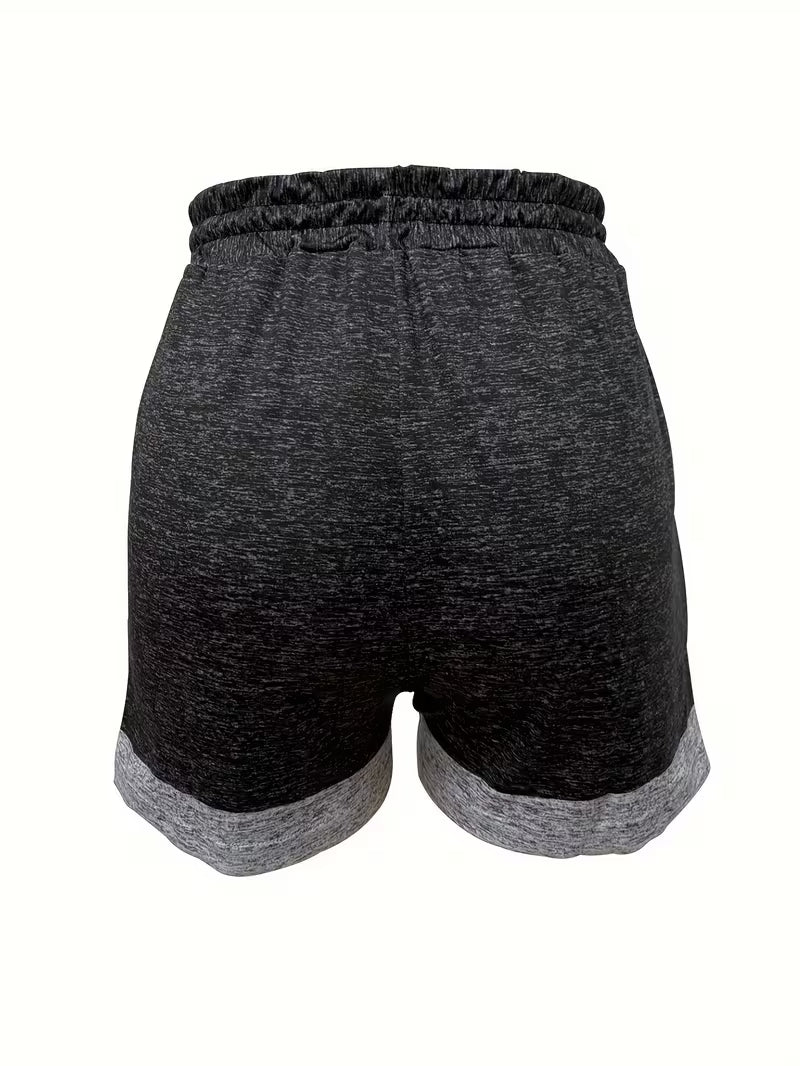 Women's Gradient Print Trendy Street Shorts