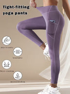 Women's High-Waist Butt-Lifting Running Leggings
