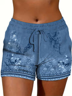 Women's Drawstring Elastic Waist Shorts
