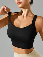 Women's Strappy Crisscross Sports Bra