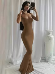 Women's Spaghetti Strap Lounge Nightgown