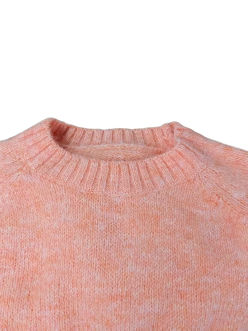 Women's Brushed Mohair Blend Raglan Sweater