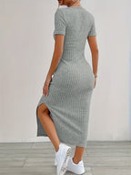 Women's Elegant Long Slit Dress