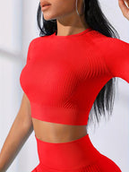 Women's 2-Piece Yoga Top & Legging Set
