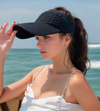 Women's Water Ripple Fold Visor Hat