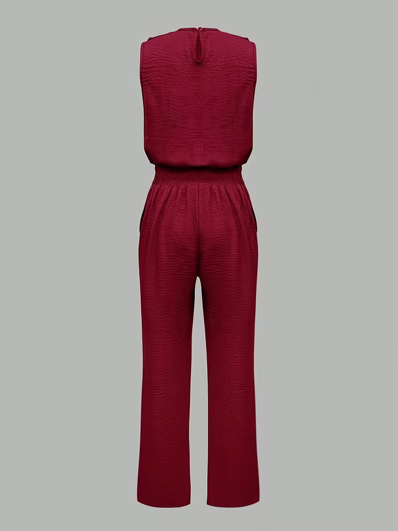 Women's Sleeveless Tank Top & Long Pants Set