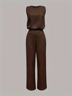 Women's Sleeveless Tank Top & Long Pants Set