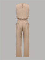 Women's Sleeveless Tank Top & Long Pants Set