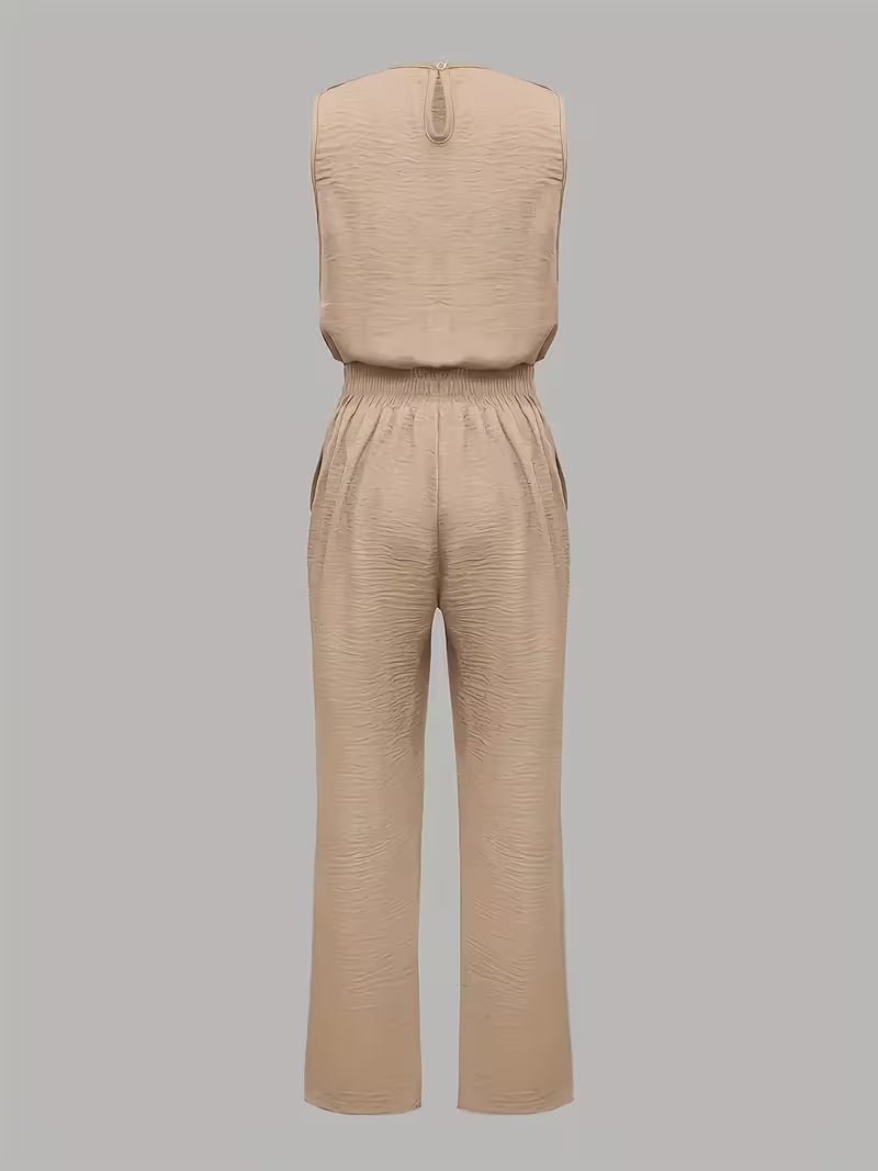 Women's Sleeveless Tank Top & Long Pants Set