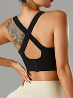 Women's Strappy Crisscross Sports Bra