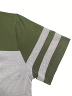 Women's Contrast Stretch Top & Pants Set