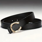 Women's 2-Pack Detachable PU Leather Belts