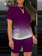 Women's T-Shirt and Shorts Set