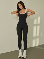 Women's Tummy Control Seamless Ribbed Shapewear Bodysuit
