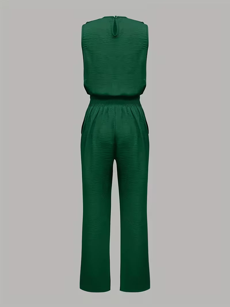 Women's Sleeveless Tank Top & Long Pants Set