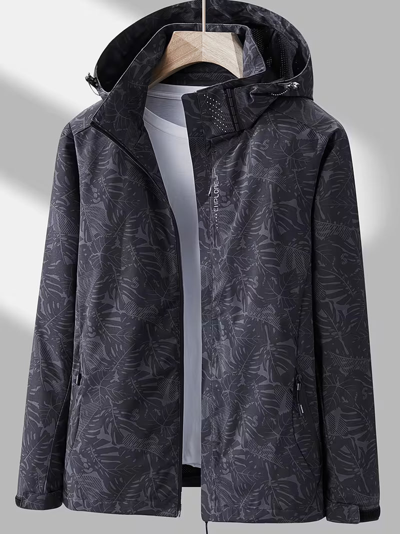 Women's Full-Zip Lightweight Outdoor Hiking Jacket