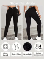 Women's High-Waisted Slim Fit Mock Jeans