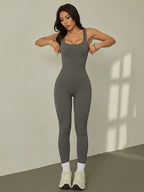 Women's Tummy Control Seamless Ribbed Shapewear Bodysuit