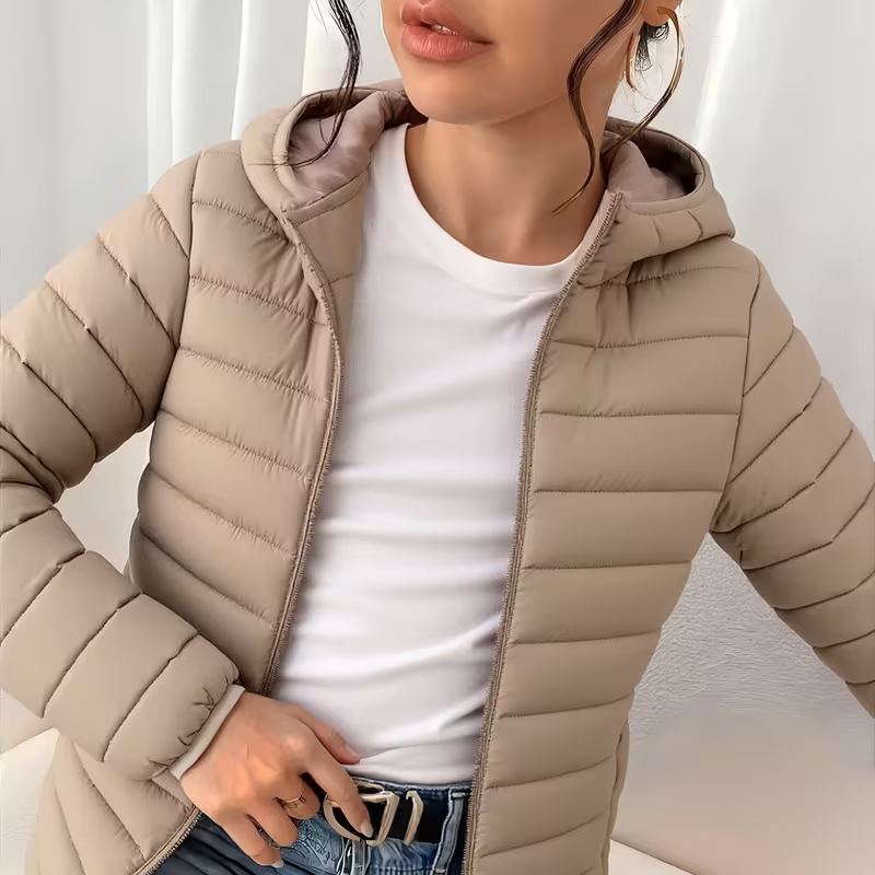 Women's Stand Collar Short Vest Jacket